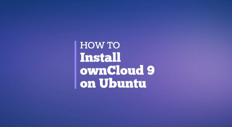 install owncloud 9 on ubuntu