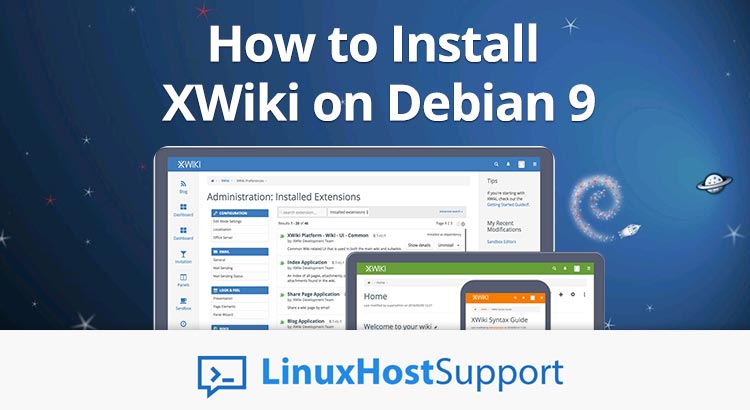 How to Install XWiki on Debian 9