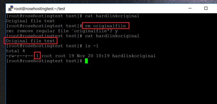 Data Still There if Original File Removed