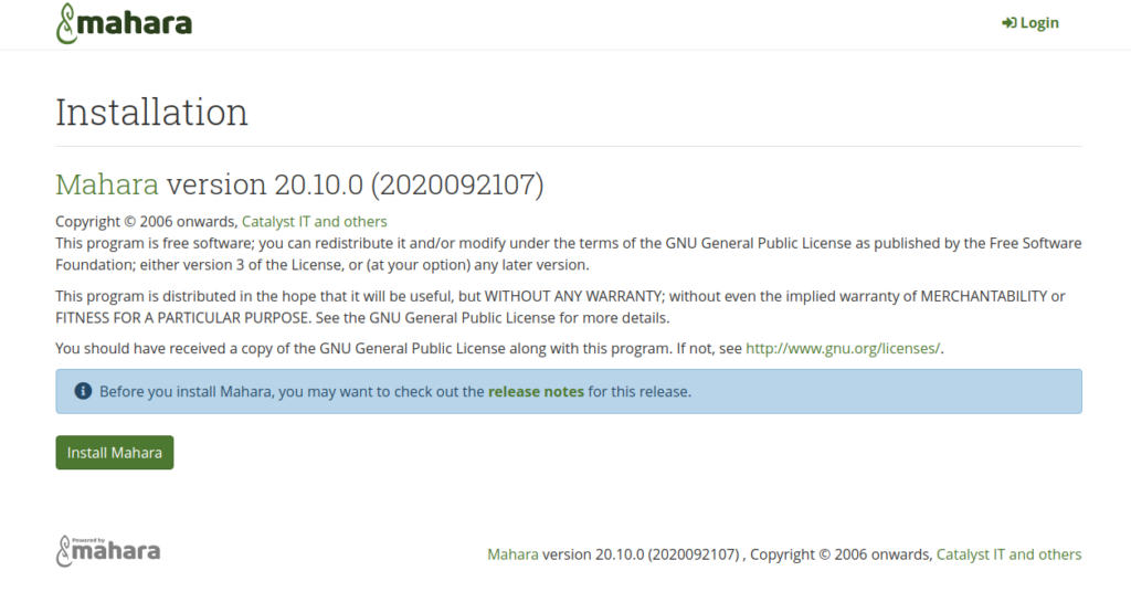 install mahara on ubuntu 20.04