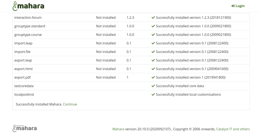 install mahara ubuntu 20.04