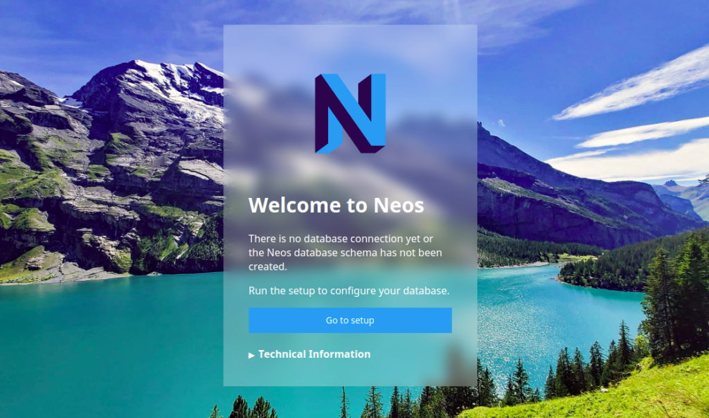 install neos cms on ubuntu 20.04