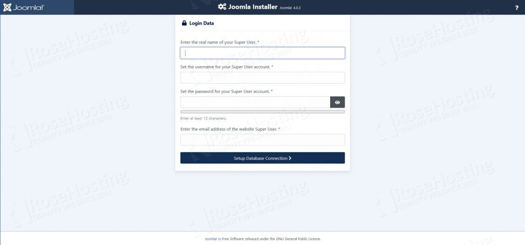 setting up joomla 4.0 on ubuntu 20.04