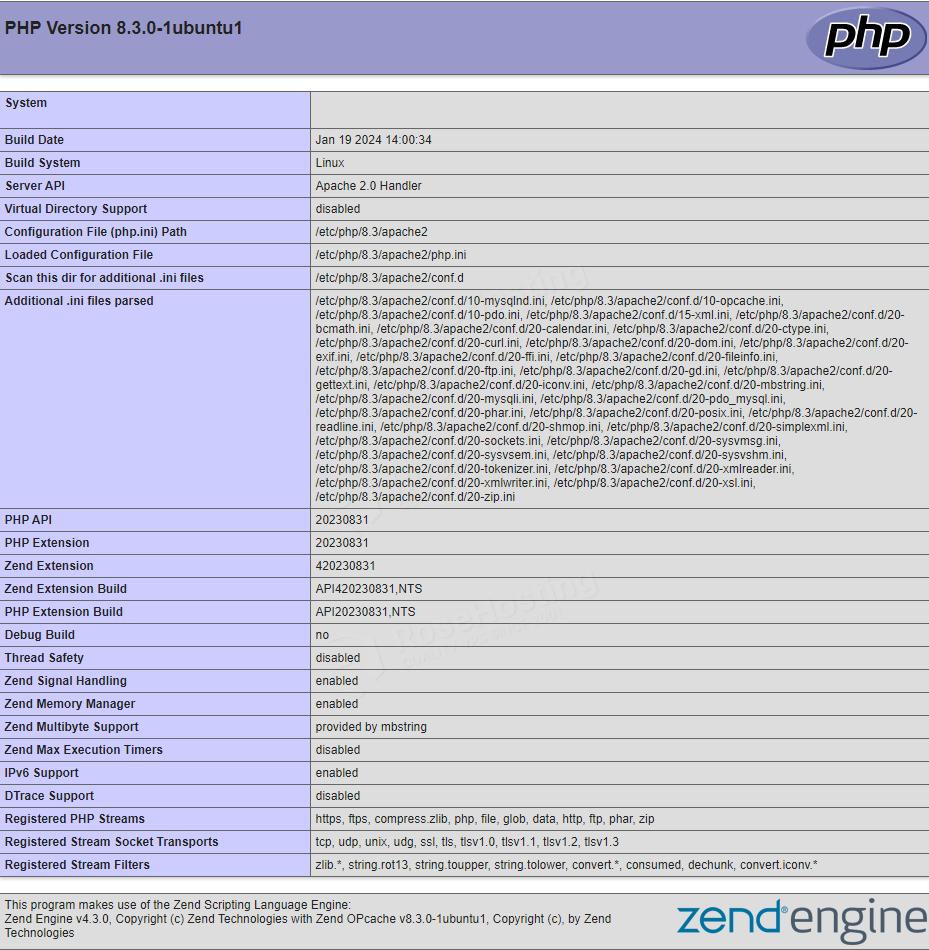 Learn how to Install PHP 8.3 on Ubuntu 24.04